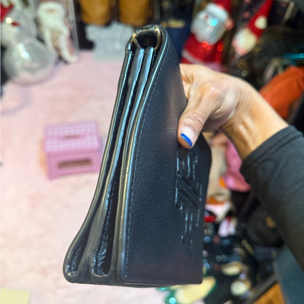 Tory Burch Black Leather Wallet - Picture 4 of 8